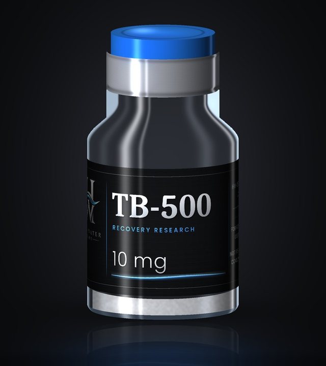 TB-500 10mg vial with Highwater Labs label